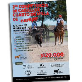 Competencia en Haras Los Rayos